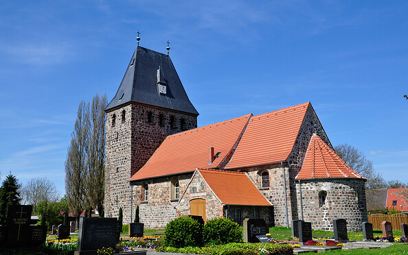 St. Johannis church in Grimme, Foto: Matthias Behne, Lizenz: Evangelische Landeskirche Anhalts