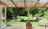 Terrasse Alt-Berliner Schwanenhof, Foto: Karin Förster, Lizenz: BGB-Ges. Lychen