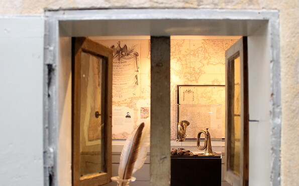View into the exhibition rooms, Foto: Stadt Beelitz