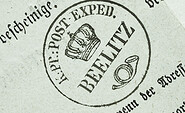 Historic postal stamp, Foto: Stadt Beelitz