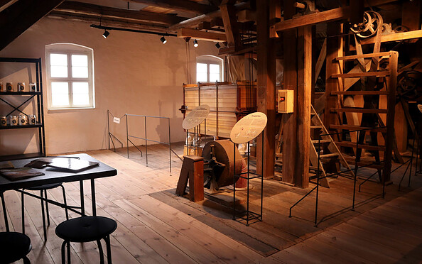Ausstellung in der Wassermühle, Foto: Museen Beelitz