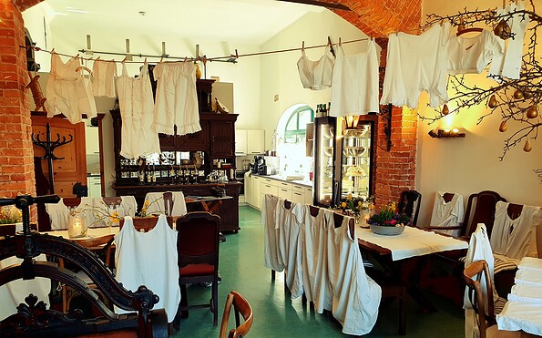 im Café, Foto: Marina Wesche, Lizenz: Frau Wesche’s Waschhaus Café