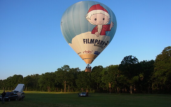 Ballonstart im Havelland - Morgenfahrt, Foto: Berlin Ballooning, Lizenz: Berlin Ballooning