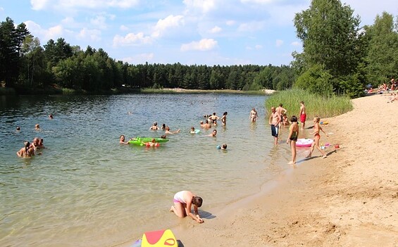 Seestrand am Waldsee, Foto: NOLYweb, Lizenz: NOLYweb