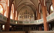 St. Marienkirche Kyritz mit Reubke-Orgel, Foto: KMD Michael Schulze