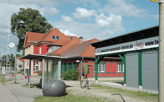 Fahrradverleih Chorin, Foto: Olaf Falk, Foto: Olaf Falk, Lizenz: Olaf Falk
