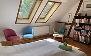 Schlafzimmer Wiesenblume Auszeit Oder, Foto: Carola Hoffmeyer