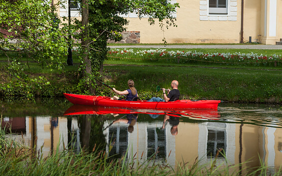Spree in Lübben, Foto: Peter Becker, Lizenz: Tourismusverband Dahme-Seenland e.V