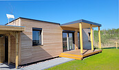 Exterior view of Bergheider See holiday home, Foto: Cordula Dernbach, Lizenz: Cordula Dernbach
