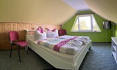 Schlafzimmer, Foto: Irmtraud Mertens, Lizenz: Tourismusverband Prignitz