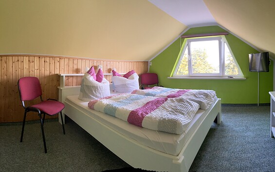 Schlafzimmer, Foto: Irmtraud Mertens, Lizenz: Tourismusverband Prignitz