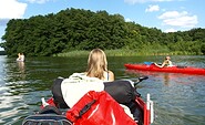 Mit dem Kanu unterwegs, Foto: Dana Klaus, Lizenz: Tourismusverband Dahme-Seenland e.V.
