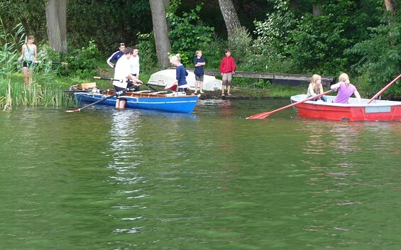 Kanuverleih "Natur-Kanu" auf dem NaturCamping am Ellbogensee