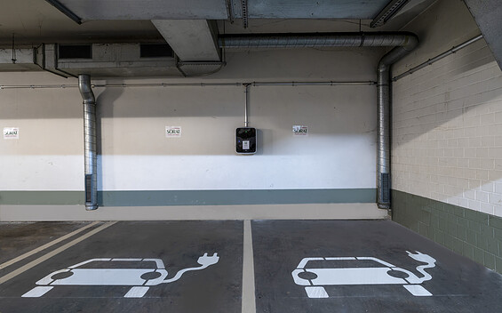 Stromtankstelle Tiefgarage Sorat Hotel
