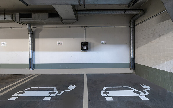 Charging station for electric cars at Sorat Hotel, Foto: Sorat Hotel Cottbus, Lizenz: SORAT Hotels