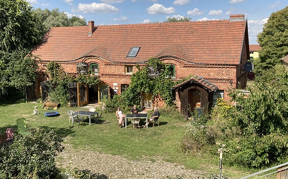 Außenbereich FeWo Am Froschteich, Foto: Hermann Hummer