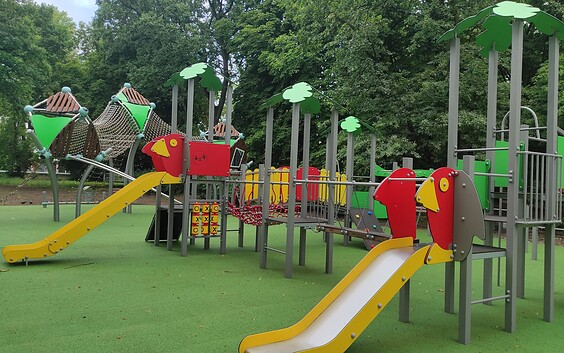 Playground with recreation area, Foto: Urzad Miejski w Slubicach