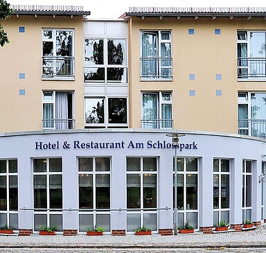 Restaurant "Rhodos Blue" at the hotel Am Schlosspark