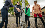 Erfrischung am Marktplatzbrunnen in Biesenthal, Foto: Julia Nimke, Lizenz: TMB Tourismus-Marketing GmbH