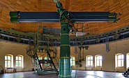 Der große Refraktor auf dem Telegrafenberg in Potsdam. (c) R. Arlt