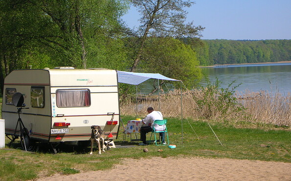 Camping am Zermützelsee , Foto: CUR GmbH, Lizenz: CUR GmbH