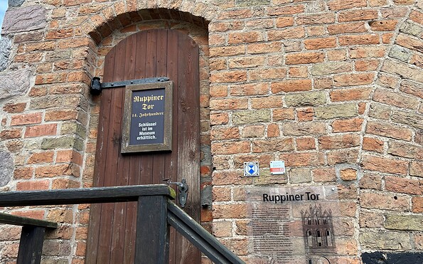 Ruppiner Tor in Gransee, Foto: Thomas Widerin, Lizenz: Thomas Widerin