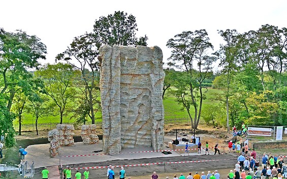 Landmark Sedlitz Tower - Artificial Climbing Rock in the Lusatian Lakeland, Foto: Gerald Krug, Lizenz: Gerald Krug