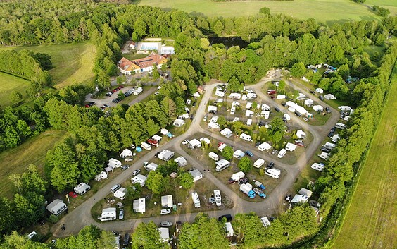 Area of the campsite, Foto: Silke Philipp, Lizenz: Erlebniscamping Lausitz