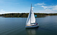 Segelyacht auf dem Scharmützelsee, Foto: Steffen Lelewel, Lizenz: AHOI - Einfach. Schön. Mitsegeln.