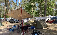 Camping mit Zelt, Foto: Nadine Siemer, Lizenz: Knattercamping