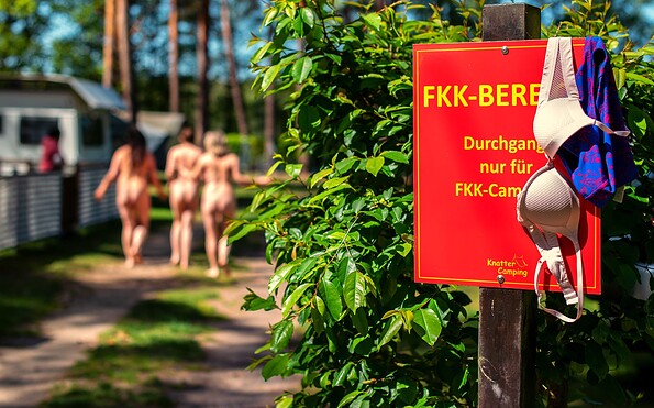 FKK Bereich, Foto: Karsten Möbius, Lizenz: Knattercamping