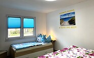 Schlafzimmer mit Rollbett, Foto: Ulrike Haselbauer, Lizenz: Tourismusverband Lausitzer Seenland e.V.