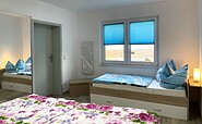 Schlafzimmer mit Rollbett, Foto: Ulrike Haselbauer, Lizenz: Tourismusverband Lausitzer Seenland e.V.