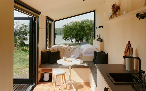 Lodge by the lake - panorama, Foto: Noel Richter, Lizenz: Tourismusverband Prignitz e.V.