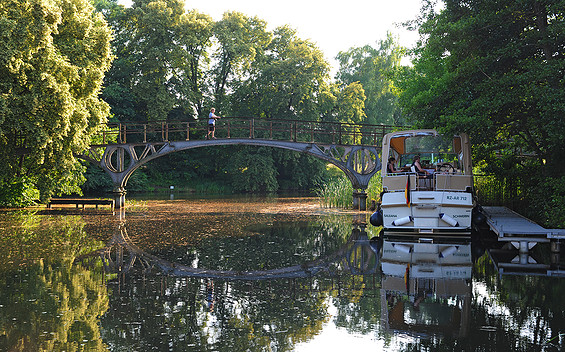 Anleger Messingwerkhafen - histor. Teufelsbrücke © Christin Drühl
