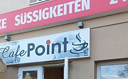 Cafe Point Eingang , Foto: Maja Kühn