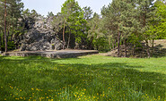 Rothsteiner Felsen mit Felsenbühne, Foto: LKEE/Andreas Franke, Lizenz: LKEE/Andreas Franke