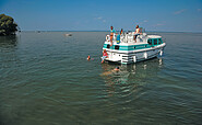 Günsitges Hausboot vetus 900 für bis zu 5 Personen., Foto: Harald Mertes, Lizenz: Kuhnle-Tours GmbH