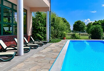 Außenpool im Hotel Christinenhof & Spa, Foto: ...., Lizenz: Hotel Christinenhof & Spa