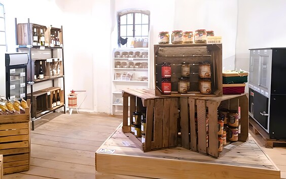 Farm shop Mühlenclub, Foto: Hofladen Mühlenclub