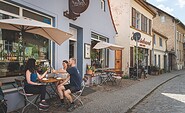 Gastronomie in der Buckower Altstadt, Foto: Florian Läufer, Lizenz: Seenland Oder-Spree