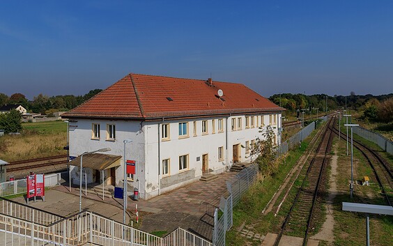 Train station Küstrin-Kietz near the german-polish border, Foto: Alexander Savin