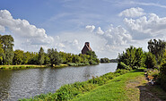 Eisenhüttenstadt am Oder-Spree-Kanal, Foto: Tibor Rostek