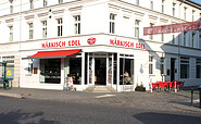 Außenansicht des Stadtcafés Märkisch Edel, Foto: Märkisch Edel GmbH, Foto: Märkisch Edel GmbH