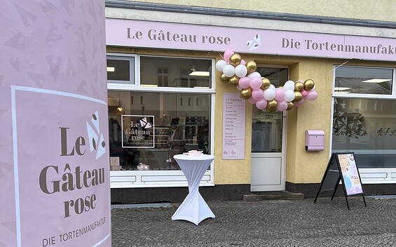 frontview of the cake manufactory in Fürstenwalde, Foto: Nadine Weber