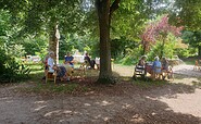 Summer Cafe in the &quot;Kleinen Spreewaldpark&quot;, Foto: Anna Kruse