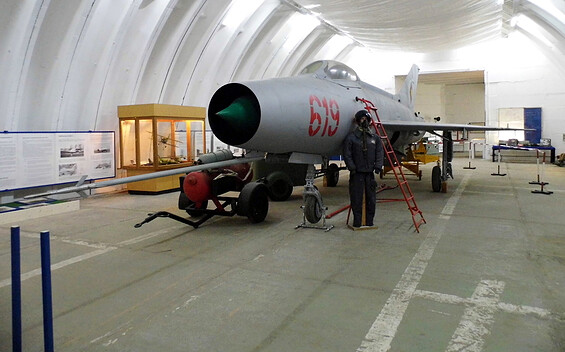 airfield museum Neuhardenberg, Foto: Dietmar Zimmermann