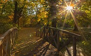 Brücke im Herbst, Foto: Steffen Lehmann, Lizenz: TMB-Fotoarchiv