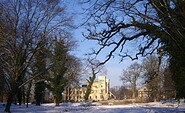 Hotel Schloss Steinhöfel im Winter, Foto: Schloss Steinhöfel