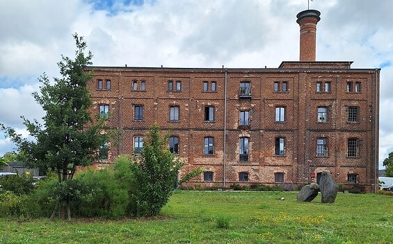 Außenansicht Alte Mälzerei Angermünde, Foto: Elke Hähnel, Lizenz: Tourismusverein Angermünde
